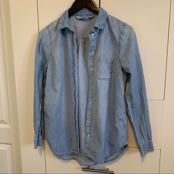 2/$18 Old Navy Classic Denim Shirts - Picture 3 of 5
